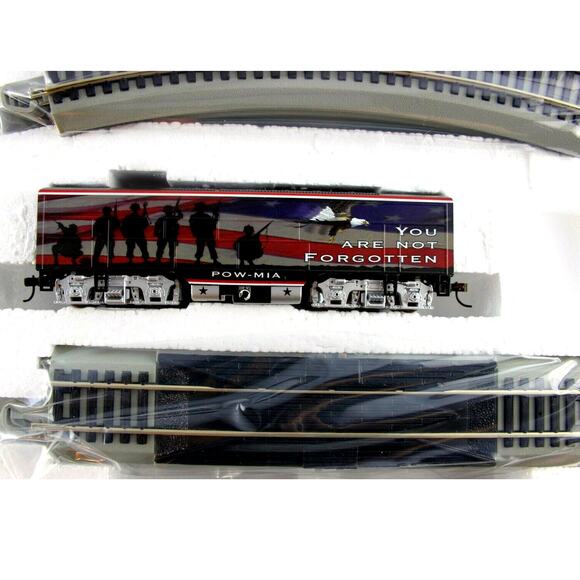 F7B Diesel • Hawthorne Village POW-MIA You Are Not Forgotten w/Bachmann HO Track - Picture 1 of 6